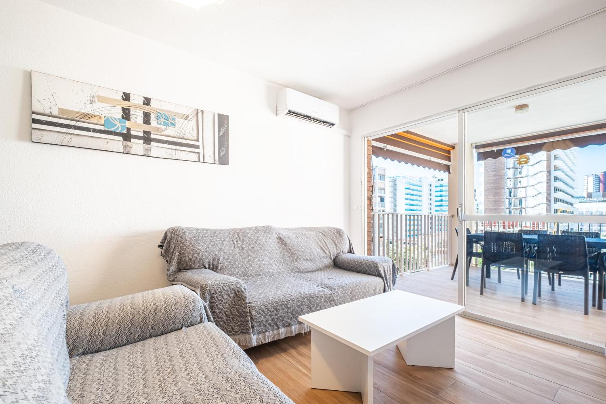 Etxezuri I 6-D Apartment Levante Beach بينايدورم المظهر الخارجي الصورة